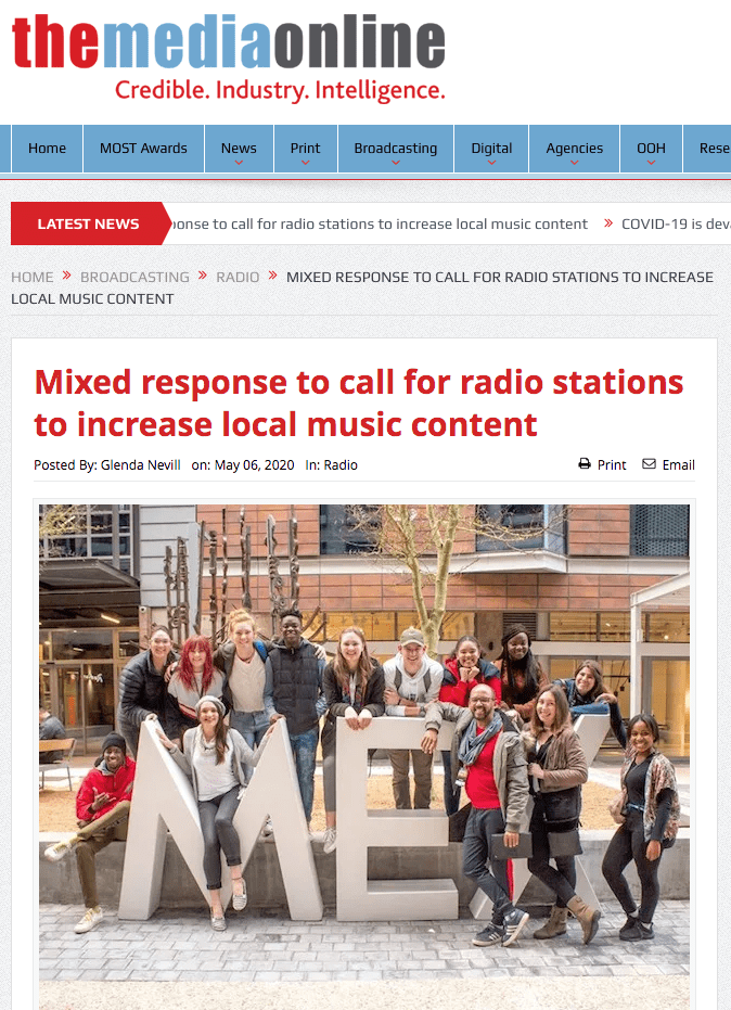 Mixed response to call for radio stations to increase local music content